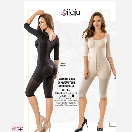 FULL BODY SHAPER POWERNET STAGE 2 W MICROCAPSULES / FAJA MOLDEADORA POWERNET CON MICROCAPSULAS REF 337